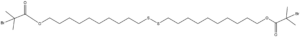 Bis[2-(2-bromoisobutyryloxy)undecyl] disulfide
