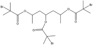 Heptane-2,4,6-triyl tris(2-bromo-2-methylpronoate